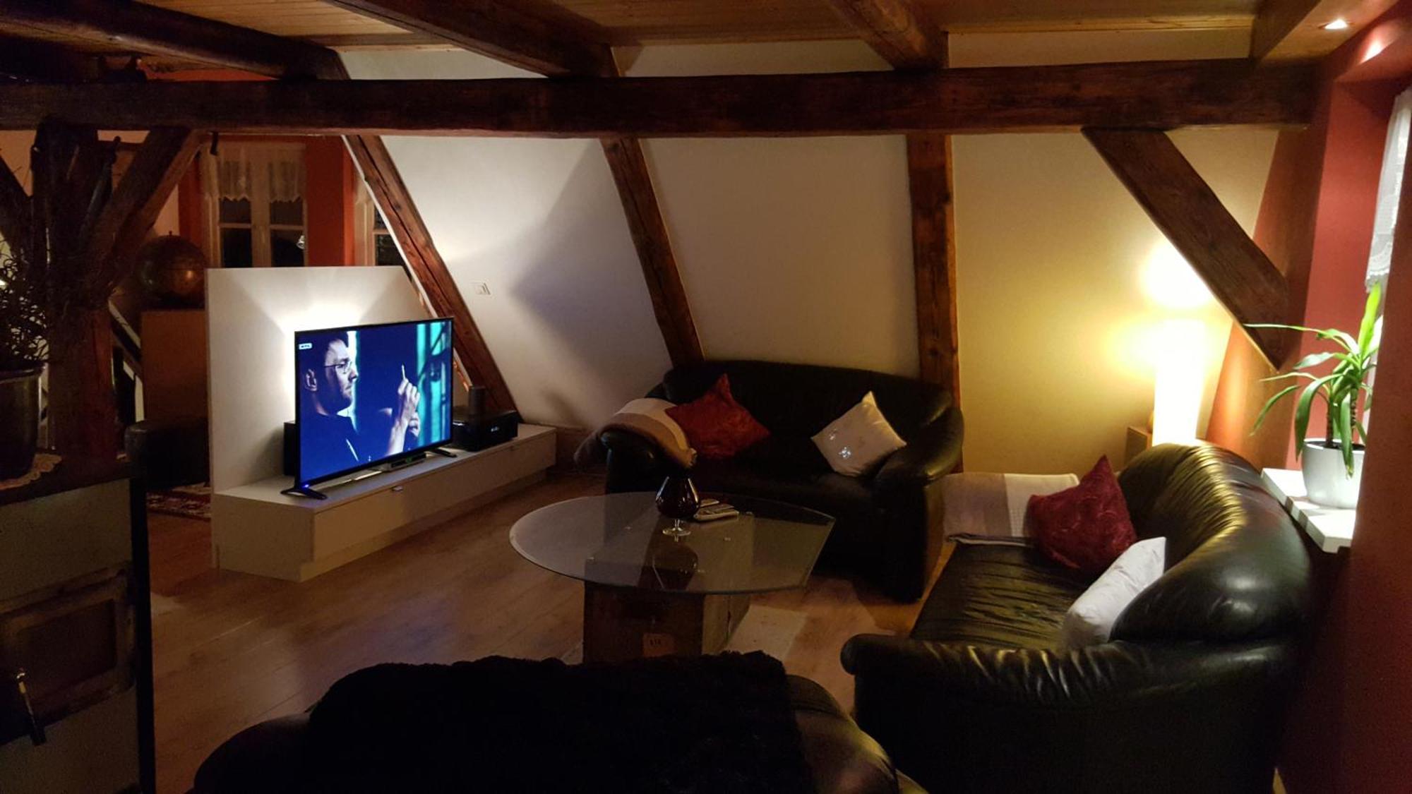 לאנגלסהיים Ferienwohnung Casa Da Maria מראה חיצוני תמונה